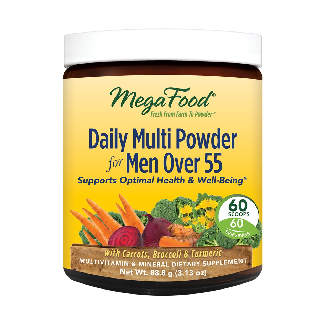 Buy Daily Multi Powder For Men Over 55 888 Grams Online In Canada 