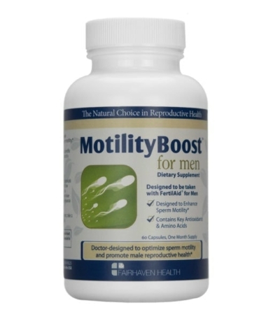 MotilityBoost Sperm Motility Supplement - 60 capsules