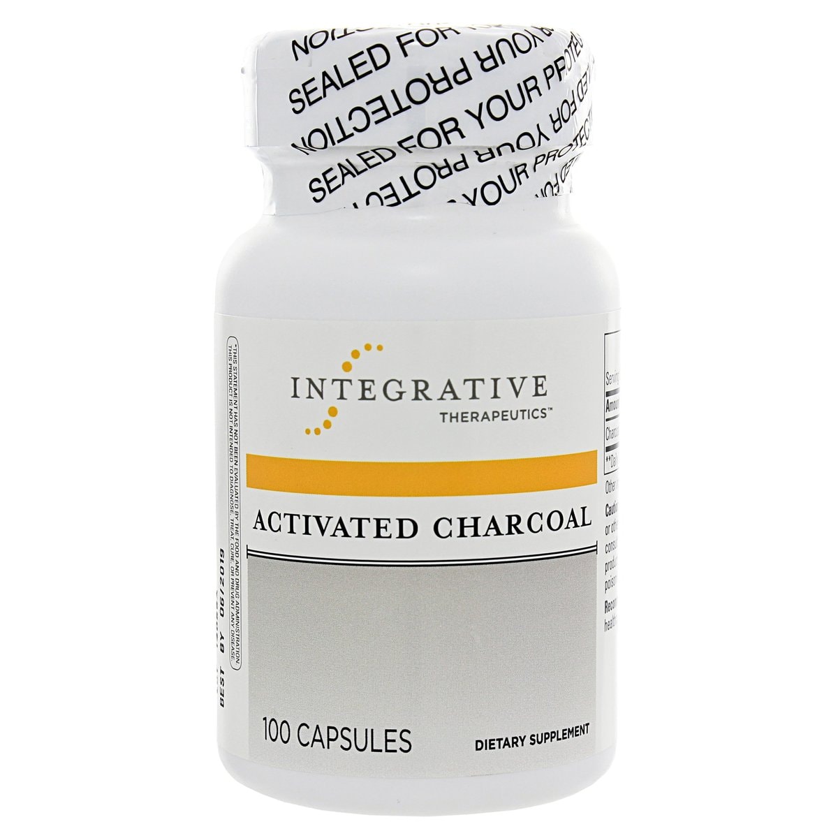 Buy Activated Charcoal 100 capsules Online in Canada Spectrum Supplements
