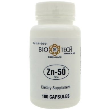 Zn-50 (Zinc) - 100 capsules