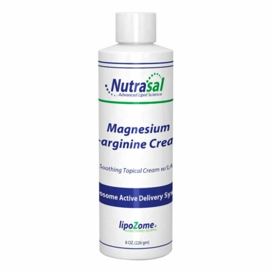 Liposomal Magnesium & L-Arginine Cream - 8oz