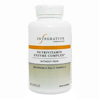 NutriVitamin Enzyme Complex w/o Iron - 180 capsules