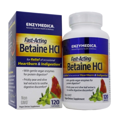 Betaine HCl - 120 capsules