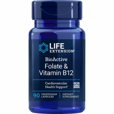 BioActive Folate & Vitamin B12 - 90 capsules