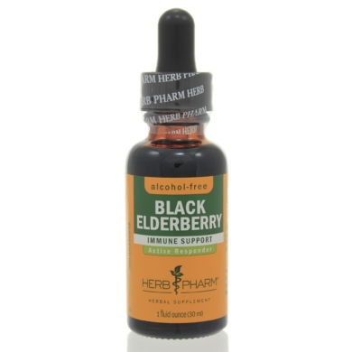 Black Elderberry Glycerite - 1 ounce
