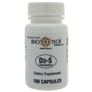D3-5 5,000IU - 100 capsules