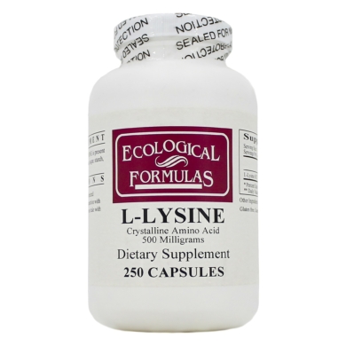 L-Lysine 500mg - 250 capsules