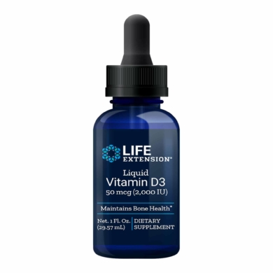 Liquid Vitamin D3 2000IU - 1 ounce