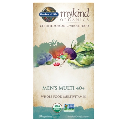 Mykind Organics Mens Multi 40+ - 60 tablets