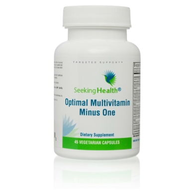 Multivitamin One MF (Methyl Free) - 45 Vege Capsules