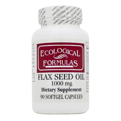 Organic FlaxSeed Oil 1000mg - 90 capsules