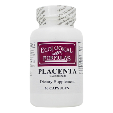 Placenta (Lypholized 250mg) - 60 capsules