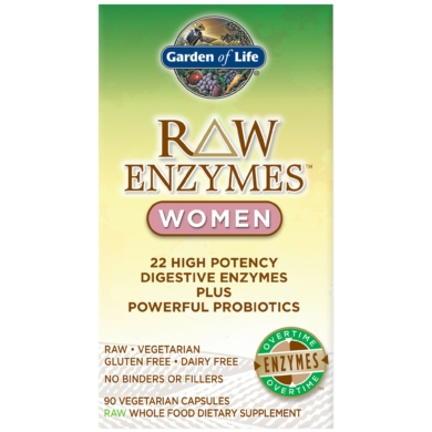 RAW Enzymes Women - 90 capsules