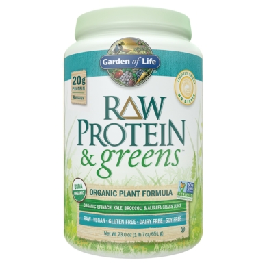Raw Protein and Greens Light Sweet Powder - 651 grams