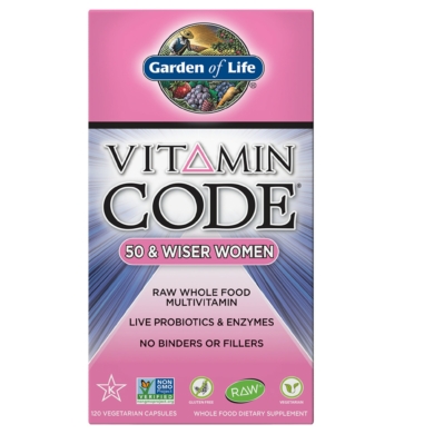 Vitamin Code 50 and Wiser Womens Multi - 120 capsules