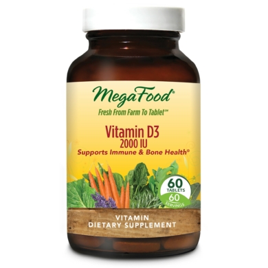 Vitamin D3 2000IU - 60 tablets