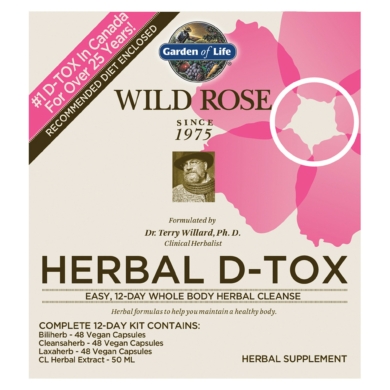 Wild Rose Herbal D-Tox Kit (12 Day)- kit