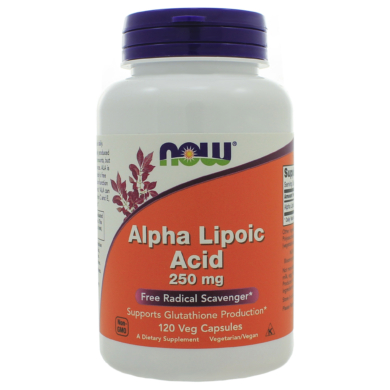 Alpha Lipoic Acid 250mg - 120 capsules