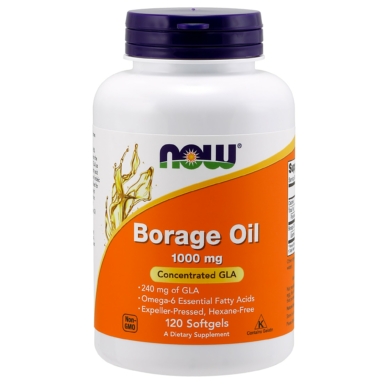 Borage Oil 1000mg - 120 softgels