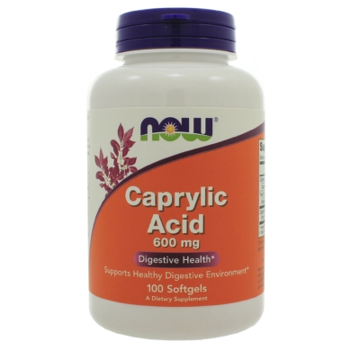 Caprylic Acid 600mg - 100 softgels