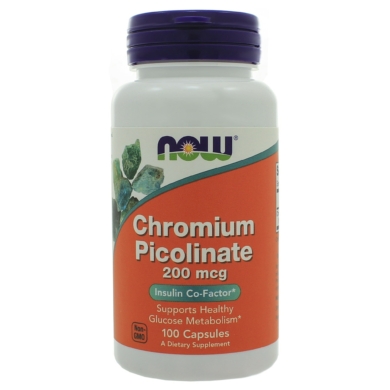 Chromium Picolinate 200mcg - 100 capsules