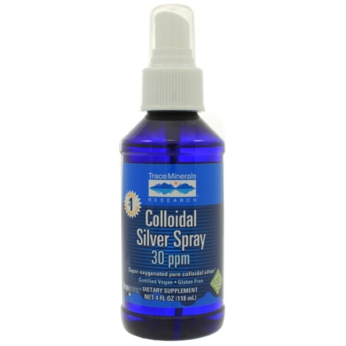 Colloidal Silver Spray 30PPM - 4 ounces