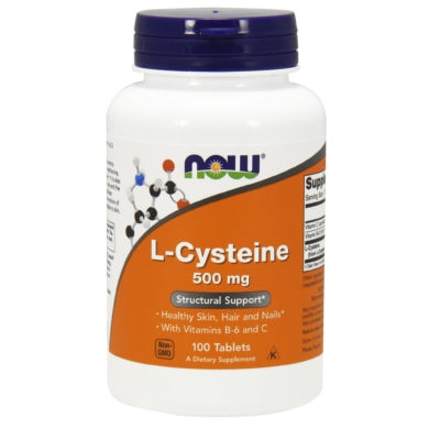 L-Cysteine 500mg - 100 tablets