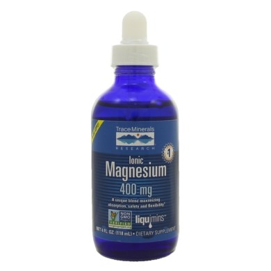 Liquid Ionic Magnesium - 400mg - 4 ounces