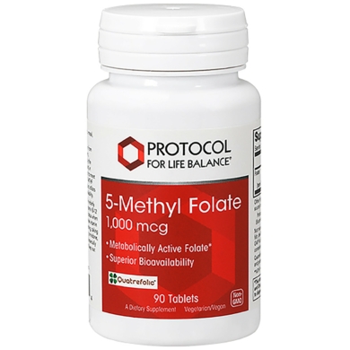 5-Methyl Folate 1,000mcg - 90 tablets