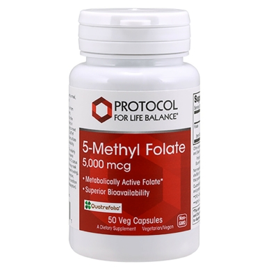 5-Methyl Folate 5000mcg - 50 capsules