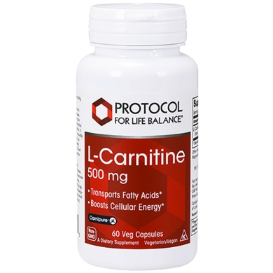 L-Carnitine 500mg - 60 capsules