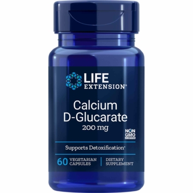 Calcium D Glucarate 200mg - 60 capsules