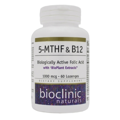 5-MTHF and B12 - 60 lozenges