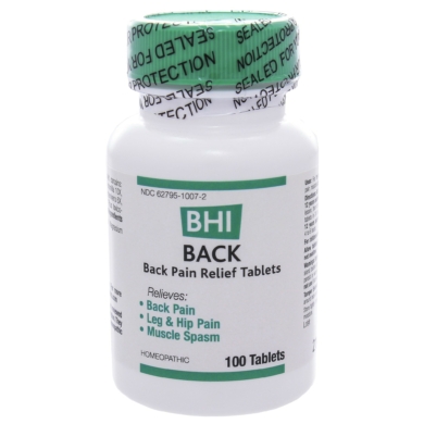 BHI Back - 100 tablets