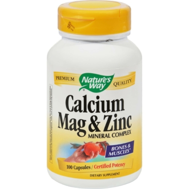 Calcium–Magnesium–Zinc - 100 capsules