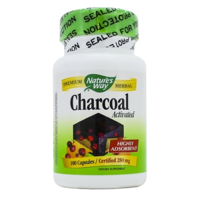 Charcoal Activated - 100 capsules