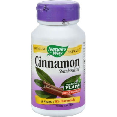 Cinnamon Standardized - 60 capsules