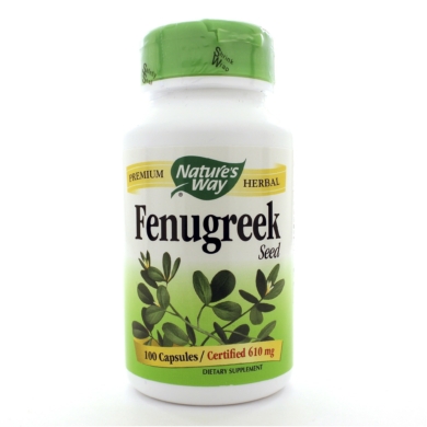 Fenugreek Seed Capsules - 100 capsules