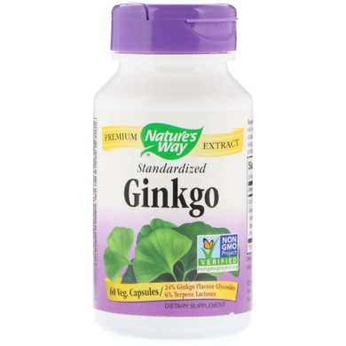 Ginkgo Standardized - 60 capsules