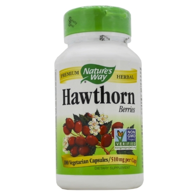 Hawthorn Berries 510mg - 100 capsules
