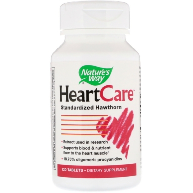 HeartCare Standardized Hawthorn - 120 tablets