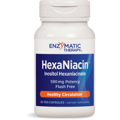 HexaNiacin Inositol Hexaniacinate (flush-free)  - 60 capsules