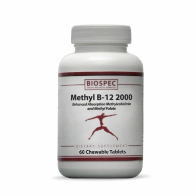 Methyl B-12 2000 - 60 tablets