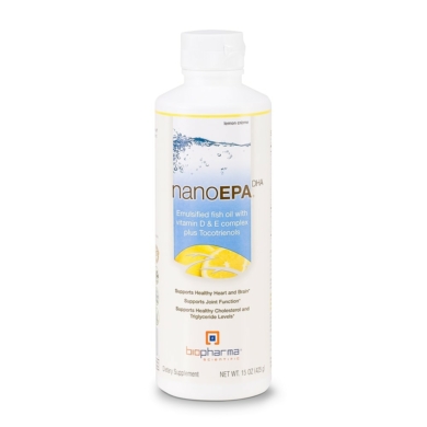 NanoEPA DHA w/D & E Lemon - 15 ounces