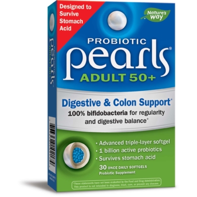 Probiotic Pearls Adult 50+ - 30 softgels