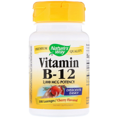 Vitamin B-12 - 100 lozenges