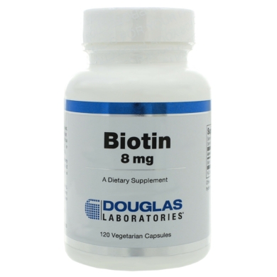 Biotin 8mg - 120 capsules