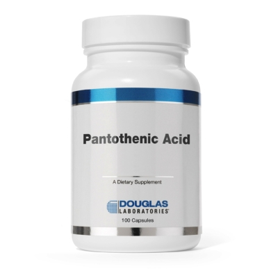 Pantothenic Acid 500mg - 100 capsules