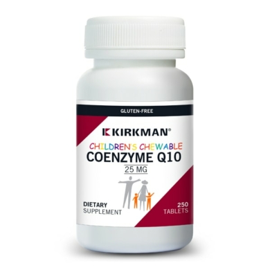 Coenzyme Q10 25 mg Children's Chewable Tablets - 250 tablets