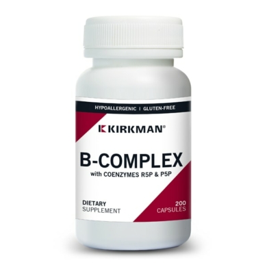 B-Complex with CoEnzymes Pro-Support - Hypoallergenic - 200 capsules